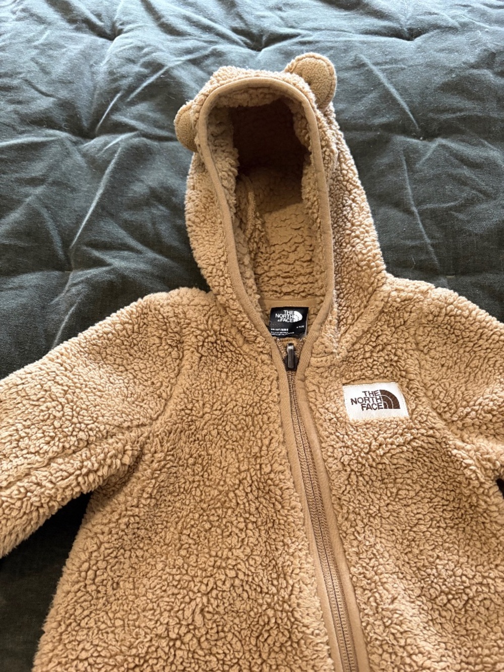 North Face Baby Campshire One Piece Fleece Bunting - Picture 2 of 6